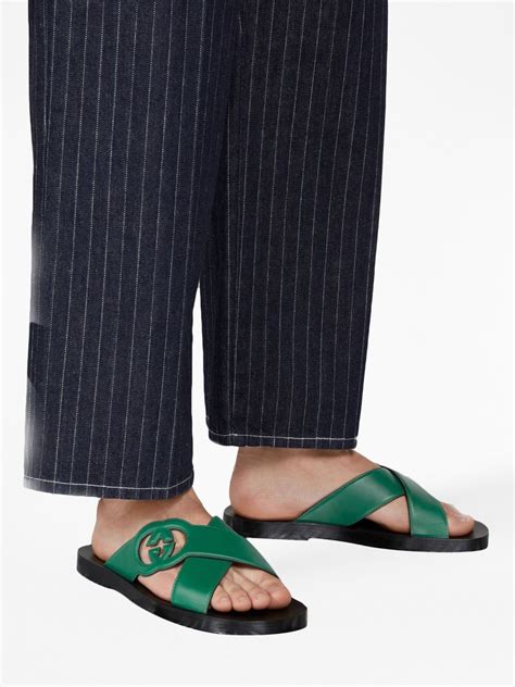 gucci inspired slides|farfetch gucci slides.